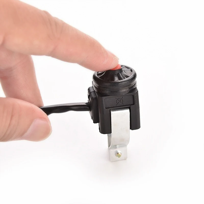 1 шт. универсальный переключатель для мотоцикла красная кнопка рупорный стартер
