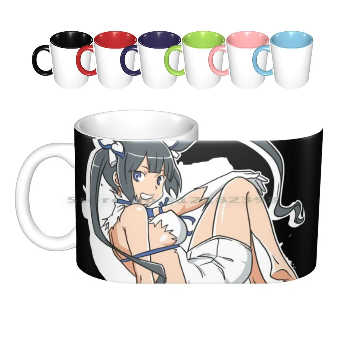 Керамические кружки с изображением милой богини, кофейные чашки, кружка для чая с молоком, Hestia Dan Machi Danmachi, неправильно попытаться забрать девушек в АИС
