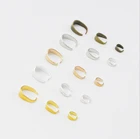 Зажим для подвески 6x59x 611x6 мм, серебристый и золотой тон, фурнитура для ожерелья сделай сам, ювелирные изделия, аксессуары, 100 шт.