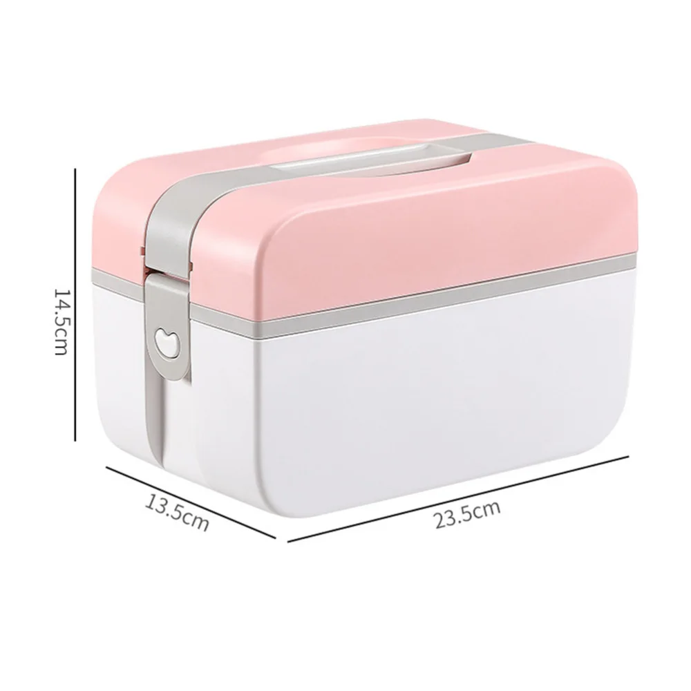

Emergency Medicine Case High-capacity Multi-functional Medicine Box Storage Box (Pink, Size)