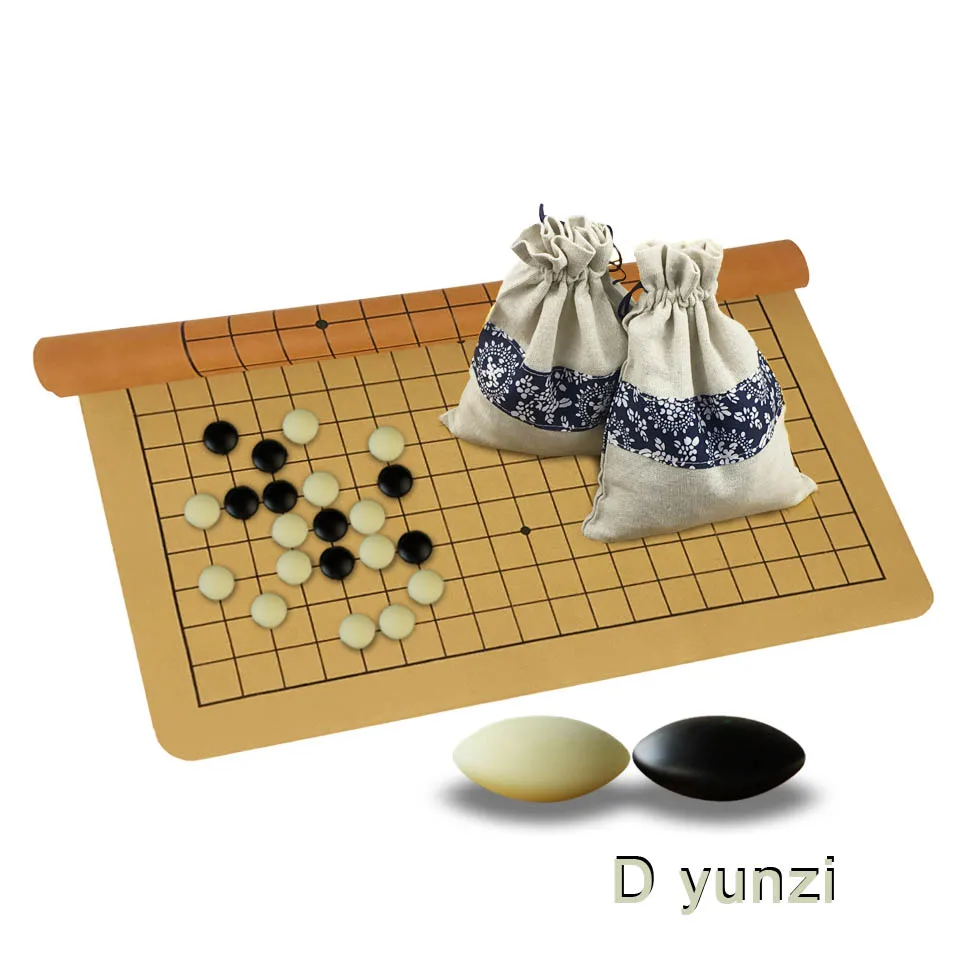 Go Game A B C D Yunzi Wei высококлассный Шахматный набор 361 шт. для 19 дорожных игр доска из