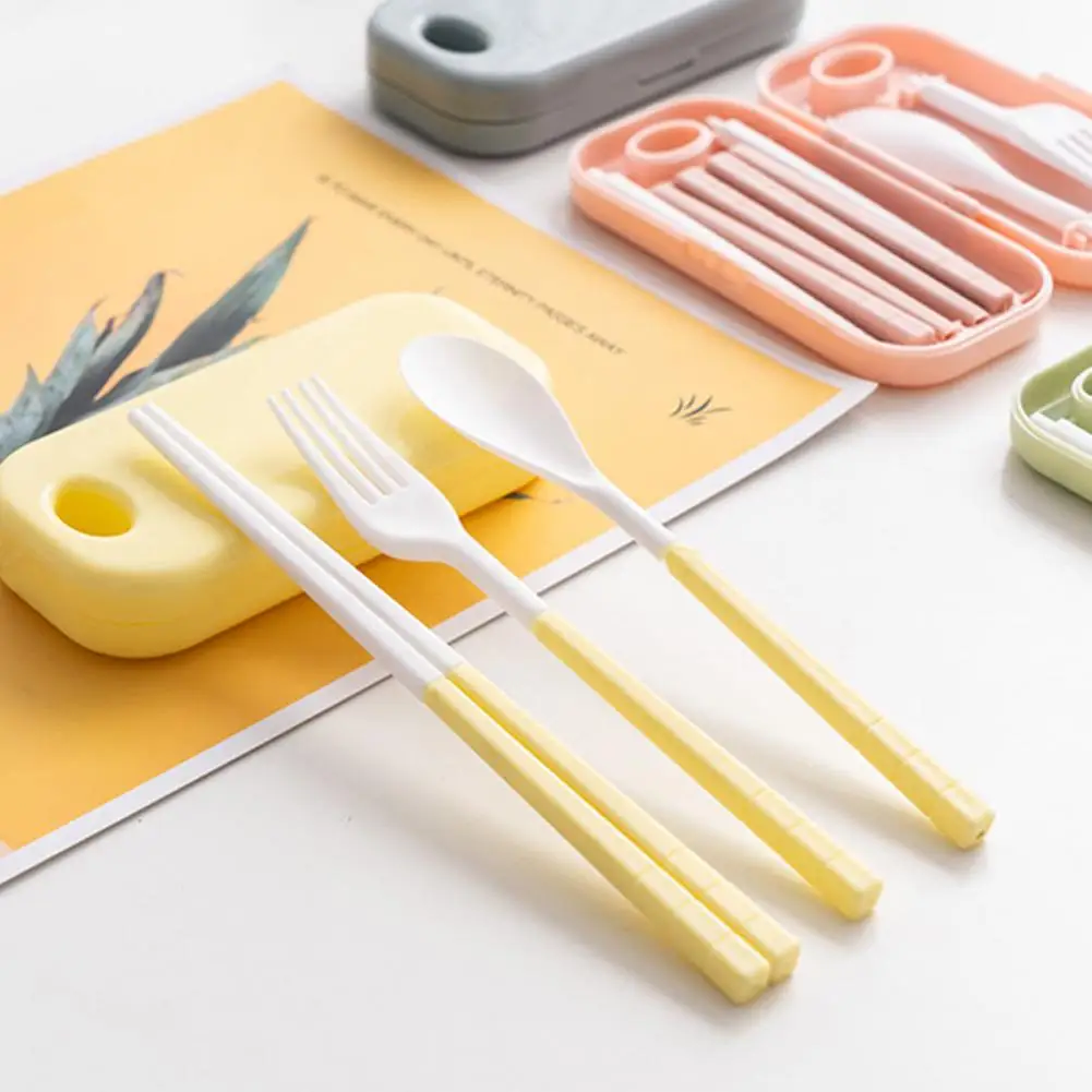 Набор столовых приборов креативный многоразовый портативный набор из