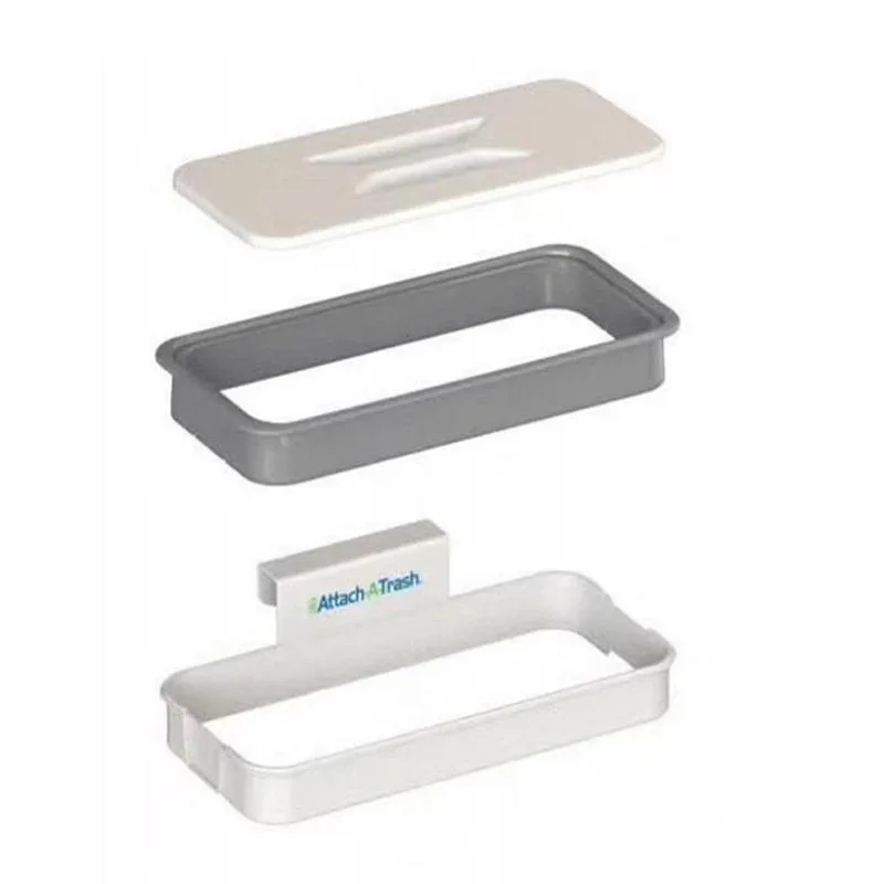 Квадратный держатель для мусорного мешка поддерживающий мешок кухонного мусора