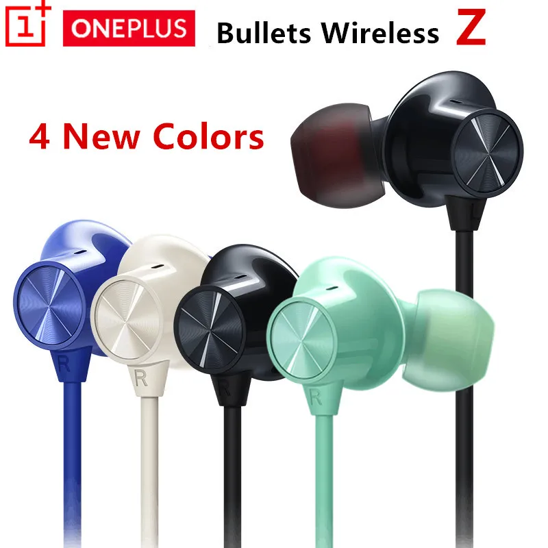 Оригинальные беспроводные Bluetooth наушники OnePlus Bullets Z гарнитура для One Plus OP 1 + 6 6T 7 7Pro
