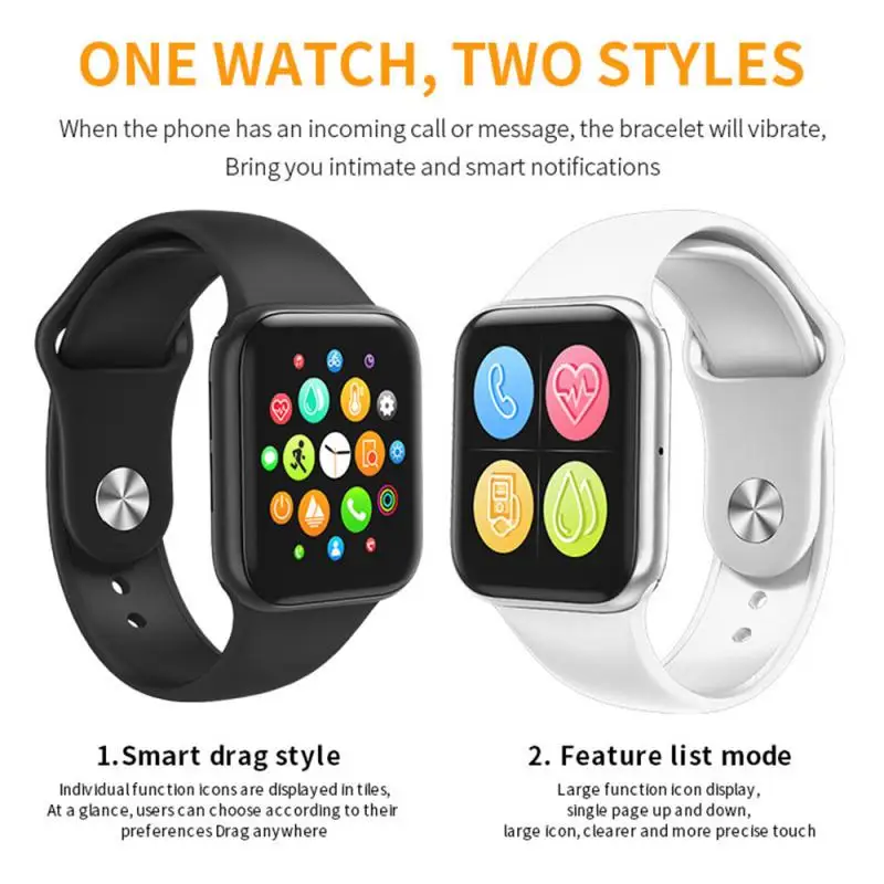 Новые умные часы с сенсорным экраном умный браслет функцией звонков