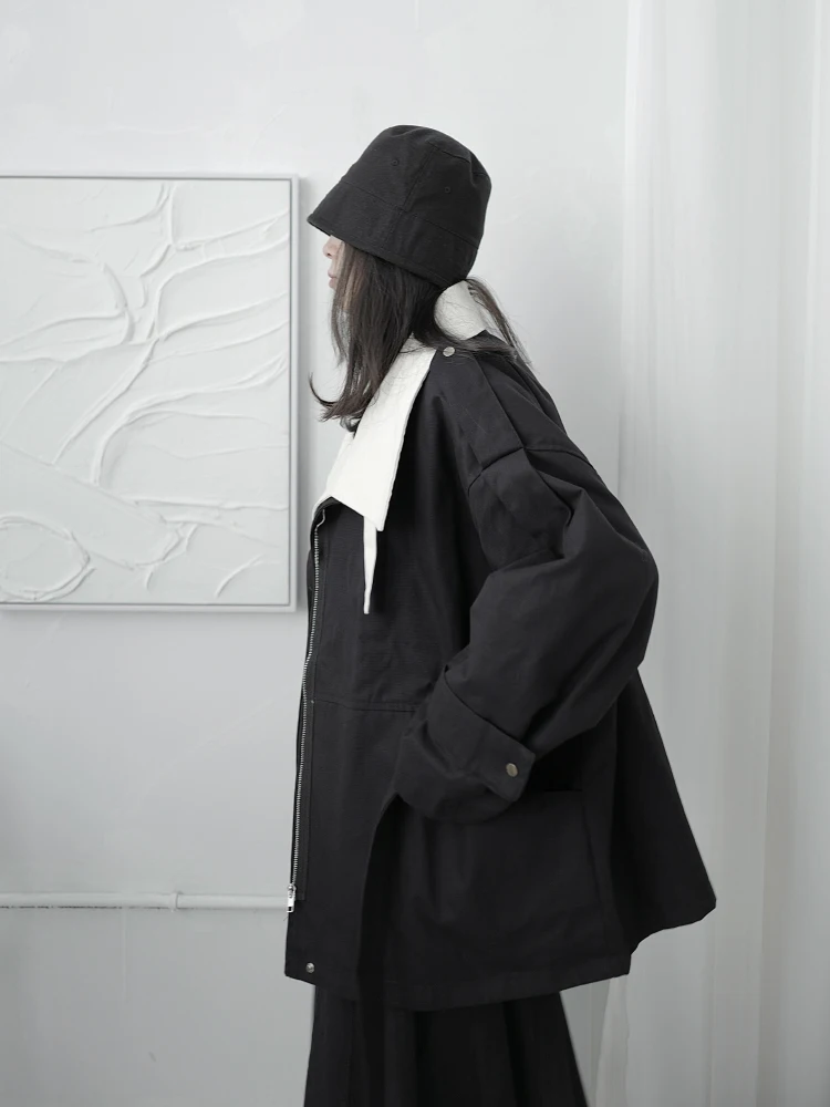 

JCHB 2021 High Quality Winter Jacket Women Korean Style Coat Female Jackets Warm Down Cotton Parkas Woman Chaqueta Mujer Pph272