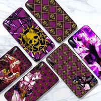 jojo killer queen phone case for huawei nova 5 6 7 pro y5 2019 prime 2018 y9s y7 black soft nax fundas cover