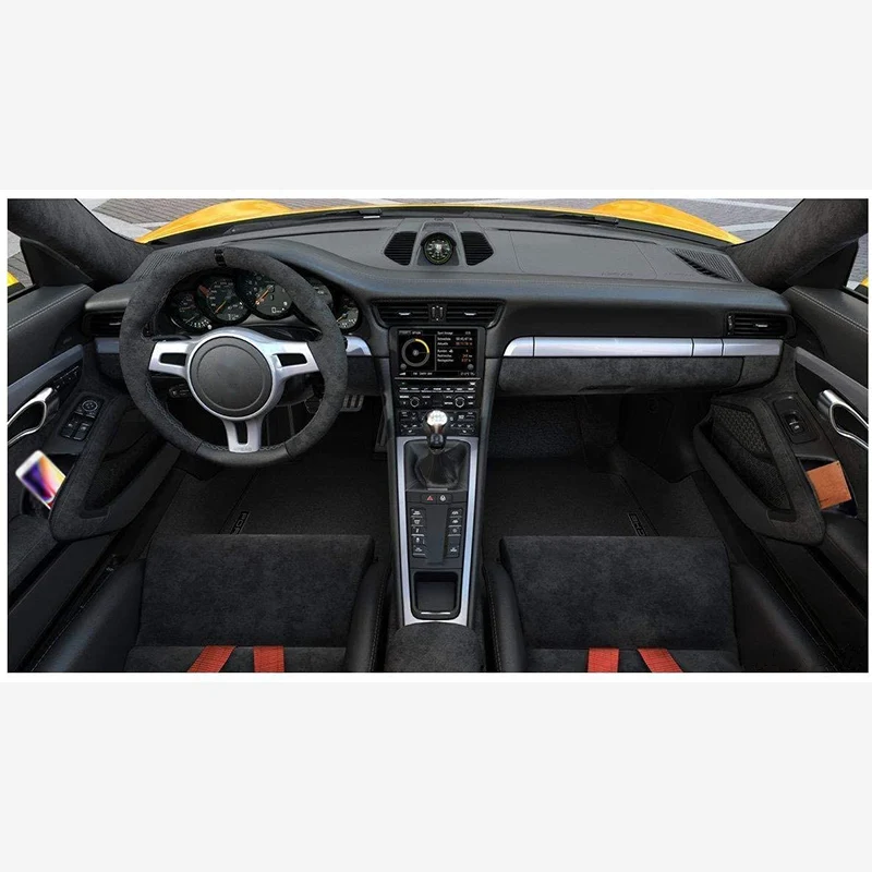 2 шт. красная дверь подлокотник Органайзер коробка для хранения Porsche 911 Boxster Cayman 2013