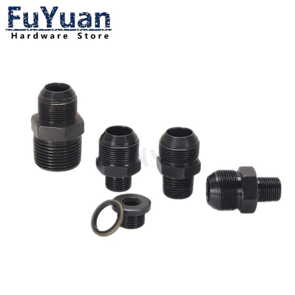 

1pcs Mask Machine Melt-blown Cloth Mold Connector 18 * 1.5-27 * 1.5D Type Straight 3/4" Hydraulic Tubing Fittings Adapter
