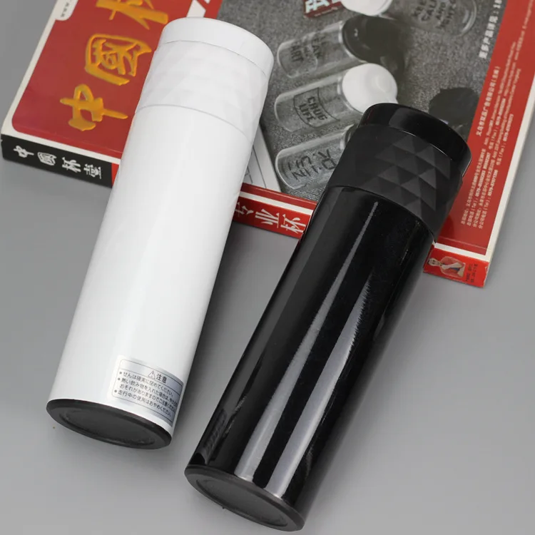 

Business Cup 500ML New Design Double Wall Stainless Steel 304 Vacuum Flasks Thermos Cup Coffee Tea Milk Travel Mug Thermocup