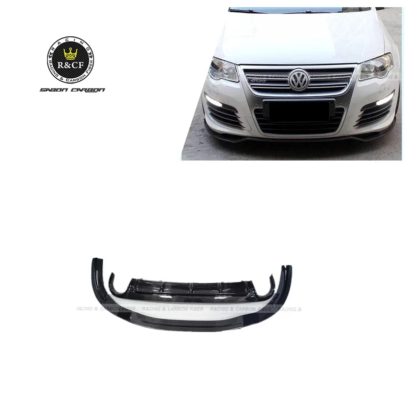 VW R36 дорожные средства ухода за кожей KIT 2PCS/комплект Углеродное Волокно сплиттер