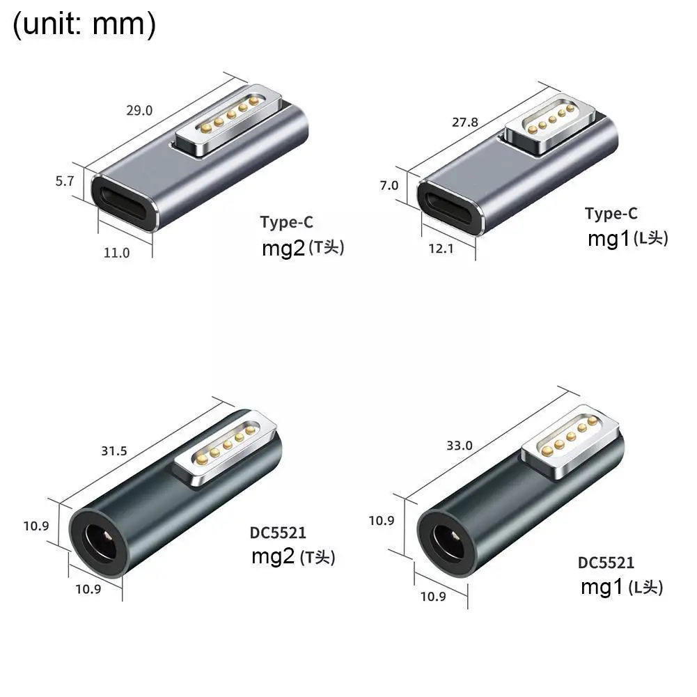 

Разъем адаптера питания постоянного тока 5,5*2,1 мм мама/type-c MacBook применимый Air/Pro к M7N9