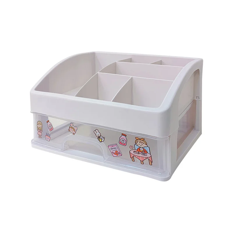 

Penholder Desk Organizer Desktop Cute Drawer Type Desktop Organizer Office Desk Accessories Stand Stationery Office Storage