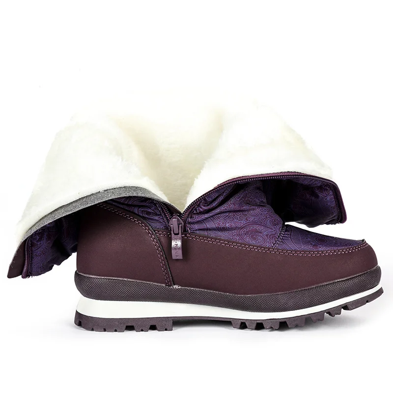 MMnun 2018 New Kids Boots Warm Shoes For Girls Round Toe Winter With Zip Aged 8 12 Size 32 37 ML9794|Сапоги| |
