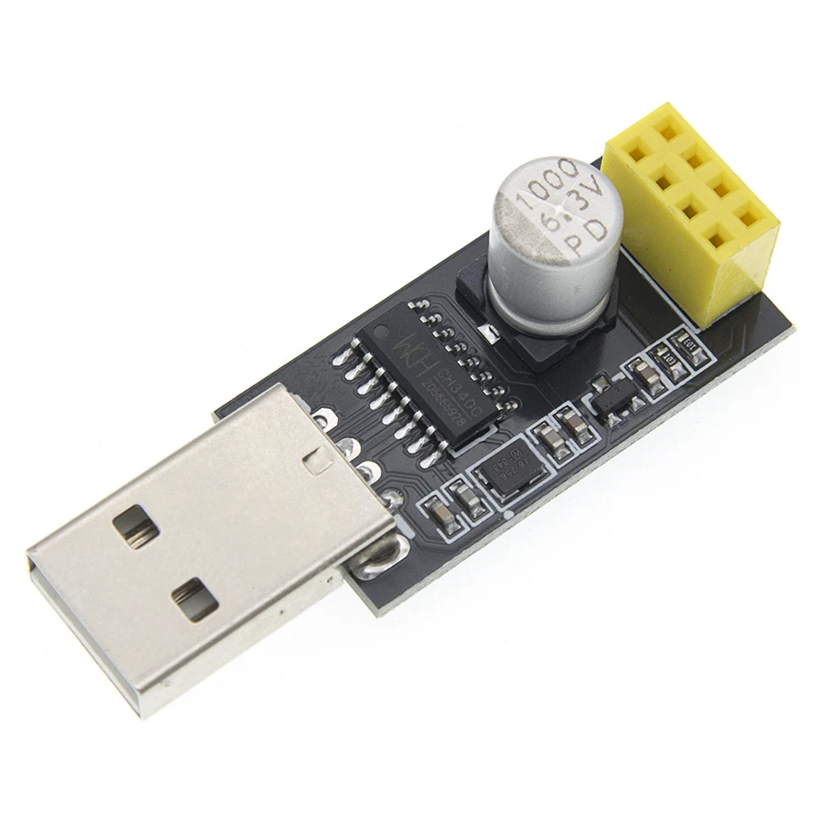 Программатор ESP01 адаптер UART GPIO0 ESP 01 Adaptaterr ESP8266 CH340G USB в последовательный
