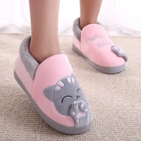 kids baby boys girls winter slippers cartoon cat non slip home indoors shoes baby winter home slippers soft comfortable shoes