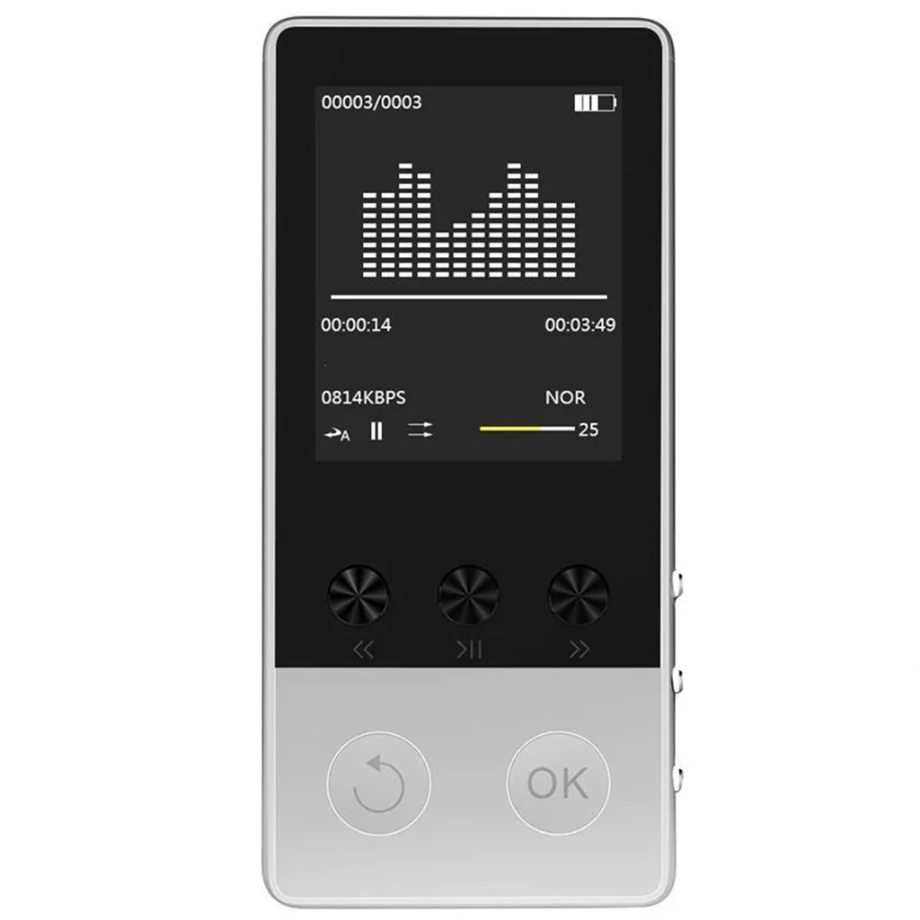 Mp3 плеер Binmer 1 8 дюйма со встроенной памятью ГБ воспроизведение музыки с fm радио