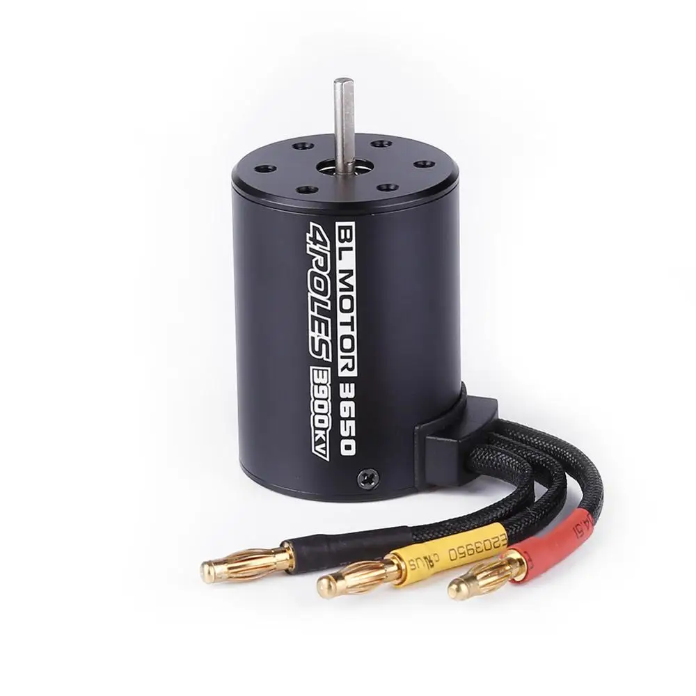 Бесщеточный двигатель RC 3650 3900KV с 4 полюсами Бесконтактный бесщеточный для 1/10