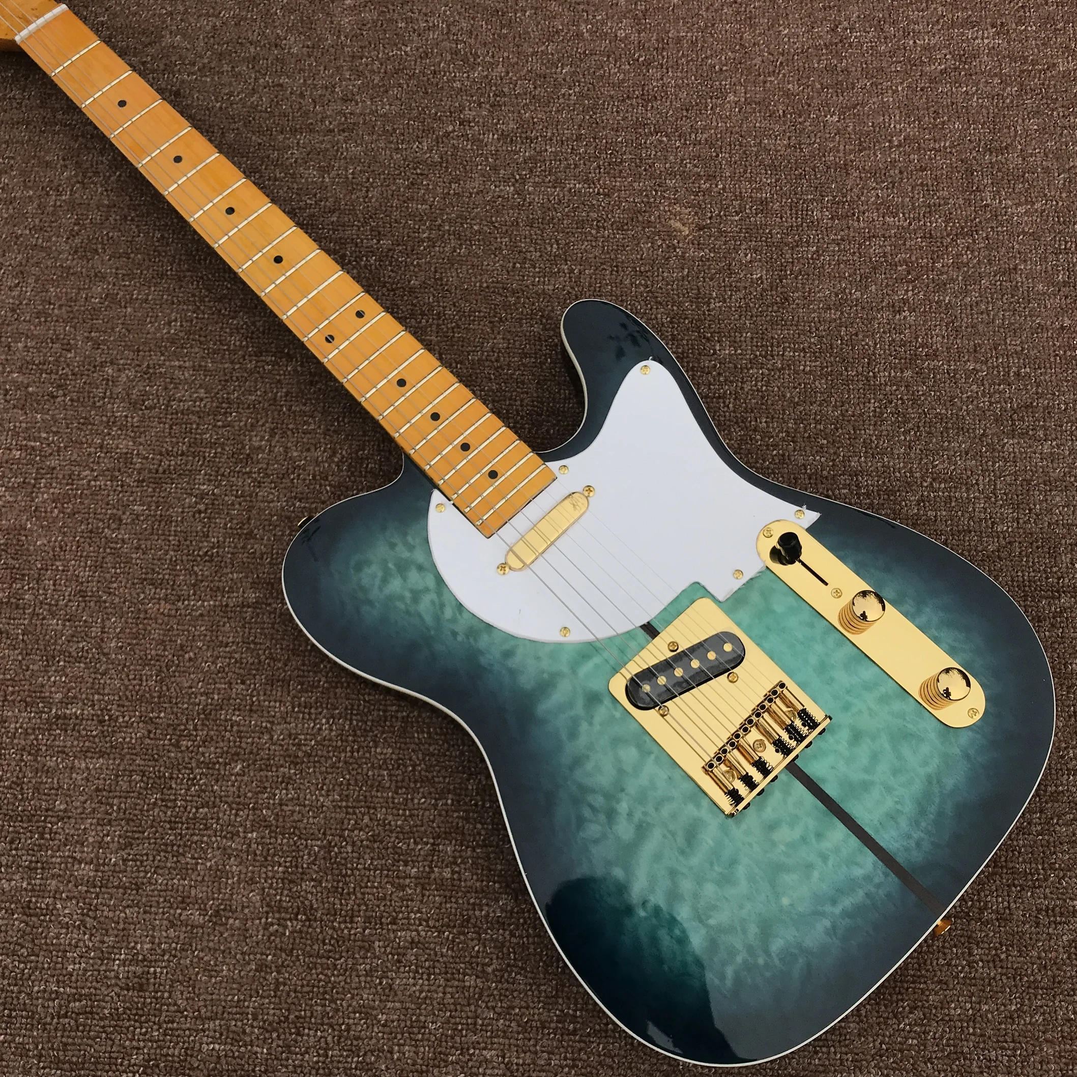 Электрогитара Avril электрогитара с головой щенка гитара синего цвета. Фурнитура