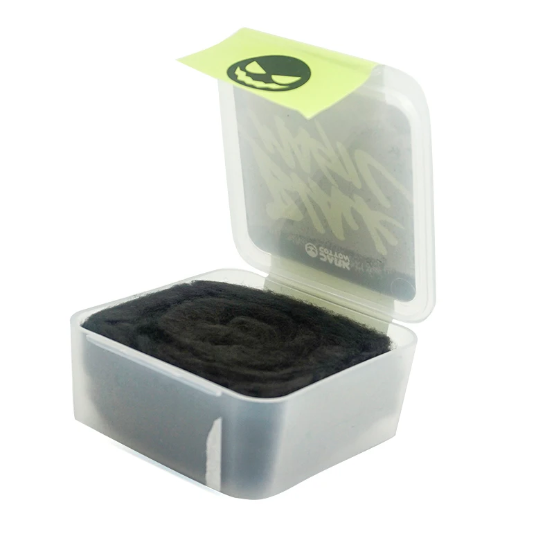 Электронная сигарета хлопок черный Vape для атомайзера танк RDA RTA DIY стручок vape