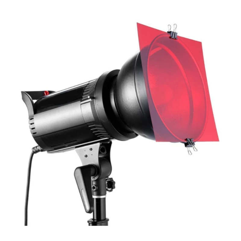 

Movie Light Filter Square Color Gel Filter Necessary Photography Kits for Bar/Stage Shoting Effect M3GD