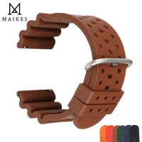 premium fluoro rubber watch strap 20 22 24mm black brown watchband quick release sport diving%c2%a0watch band for panerai belt