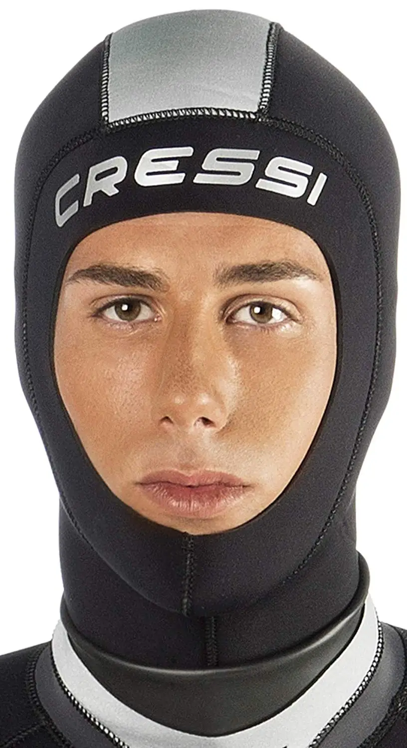 Неопреновая шапочка для дайвинга Cressi 5 мм зимняя плавания теплый гидрокостюм