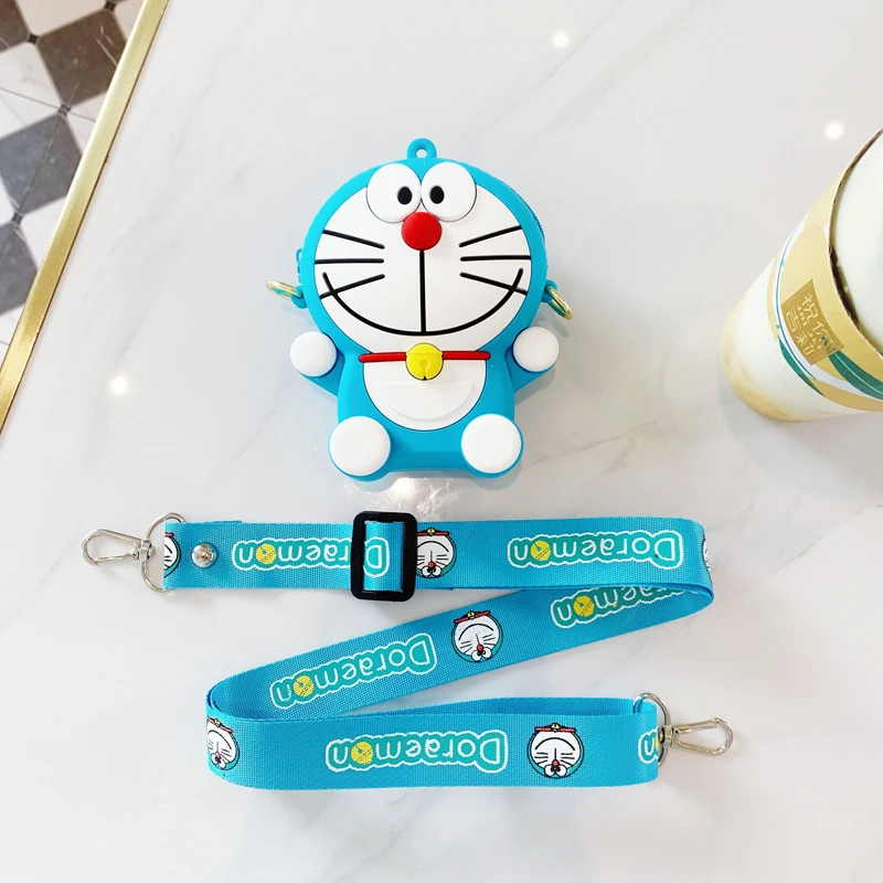 

Новые стильные сумки через плечо с милым мультяшным медведем, Женская Портативная сумка, милый мини-кошелек из силикагеля, модные мягкие су...