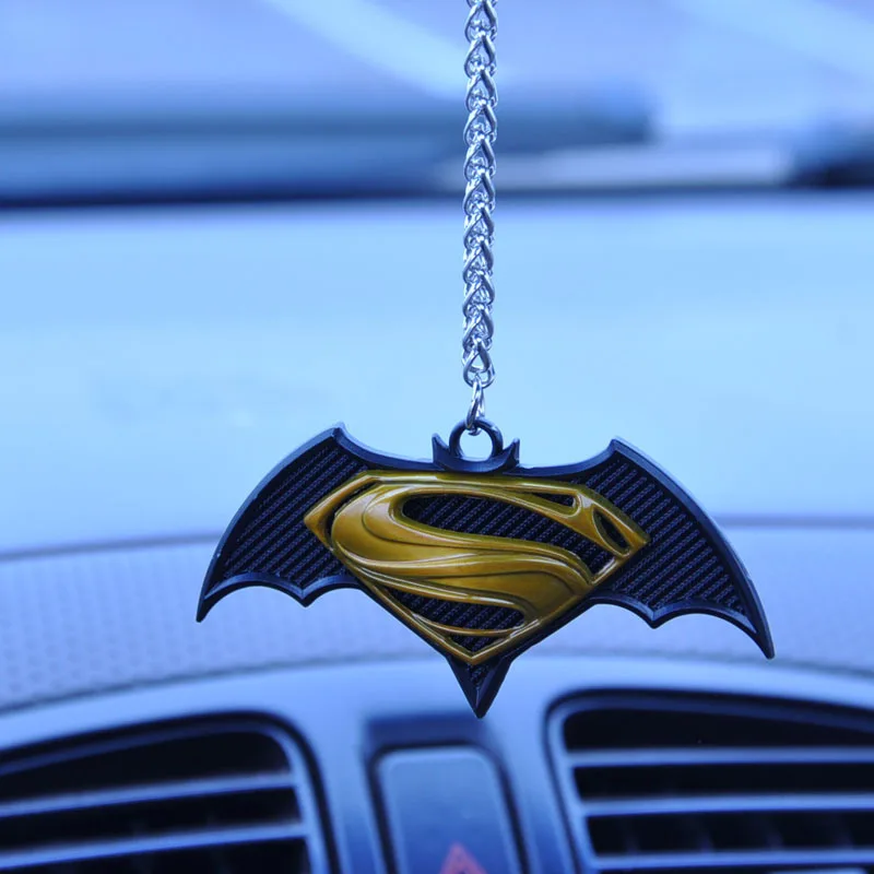 Лига Справедливости Бэтмен против Супермена логотип автомобиля подвеска для