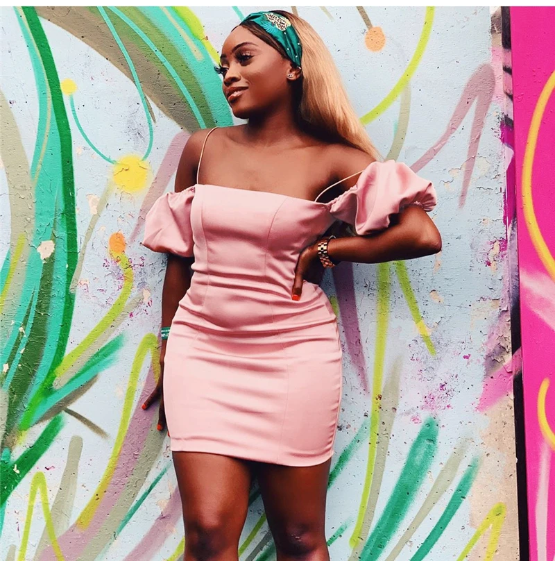 Colysmo, 2 слоя, летнее, элегантное платье для женщин,, с вырезом лодочкой, пышное, короткий рукав, атласное, бодионное платье, розовое, для дня рождения, платье мини