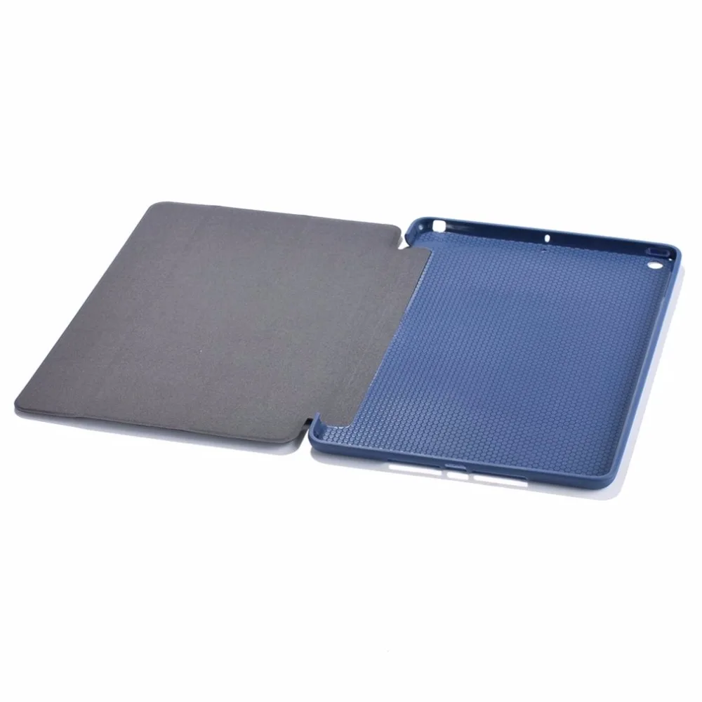 Мягкий силиконовый чехол для планшета из искусственной кожи модный смарт с