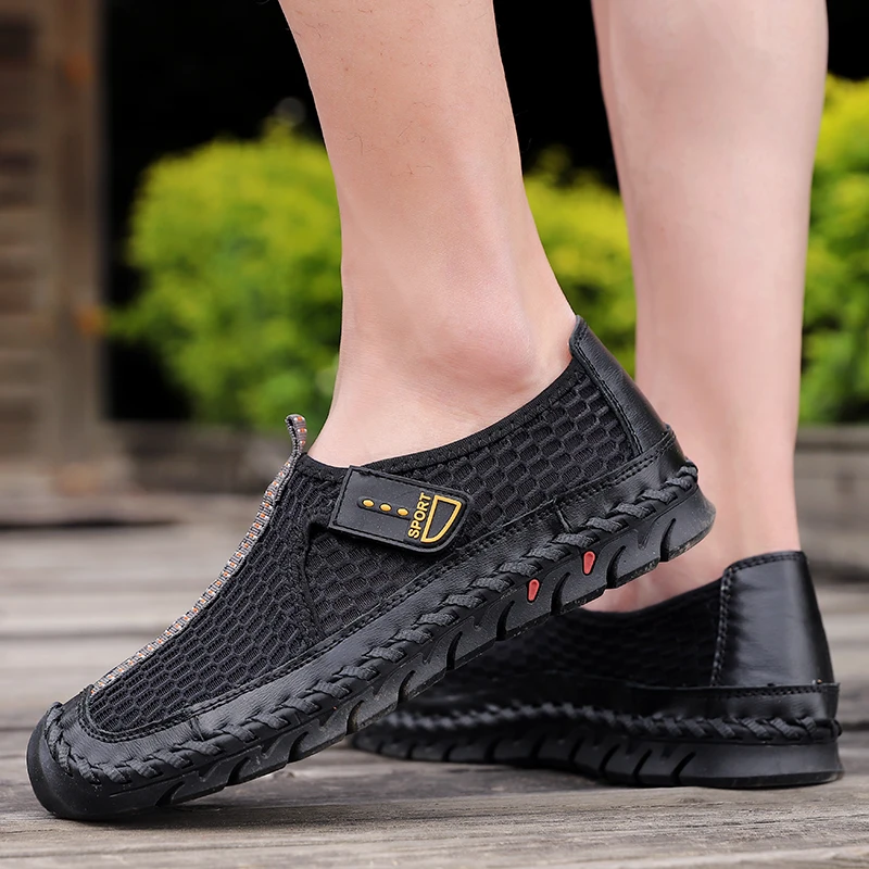 

Сандалии Sandalia Masculina мужские, босоножки, без застежки, стиль Ho