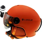 Шлем LOCLE для катания на сноуборде, скейтборде, унисекс, размер 52-64 см