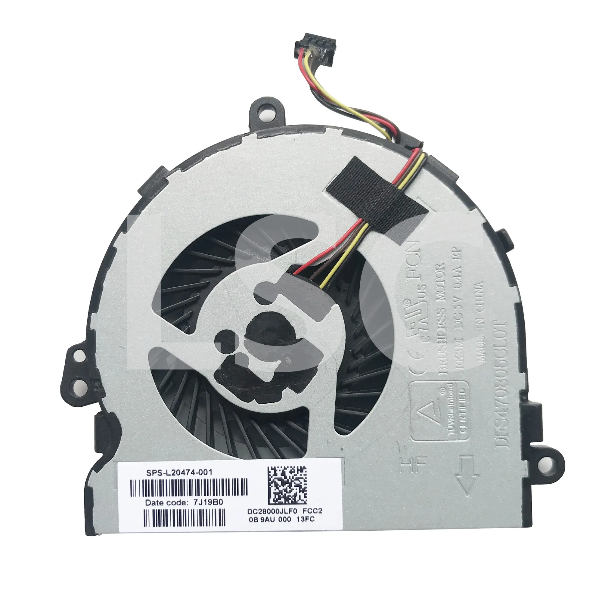 LSC Original For HP 15-DA 15-DB Series Laptop Coolers Radiator HeatSink With FAN L20474-001 L20470-001 L20491-001 L20483-001 | Компьютеры