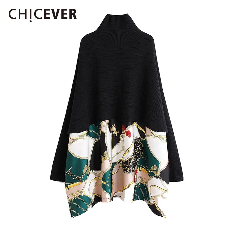 CHICEVER винтажный в горошек хит цвета Женская толстовка с круглым вырезом