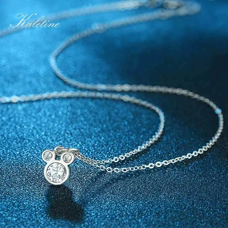 Женская подвеска из серебра 925 пробы с фианитом | Украшения и аксессуары