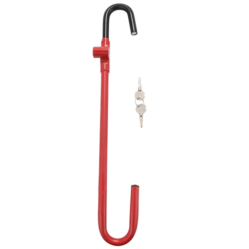 

Универсальный Т-образный Автомобильный Замок на рулевое колесо, автомобильный Противоугонный инструмент, автомобильные аксессуары