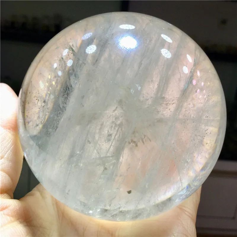 

800-2kg Natural Clear White Crystal Quartz Sphere Ball Specimen Collection Healing