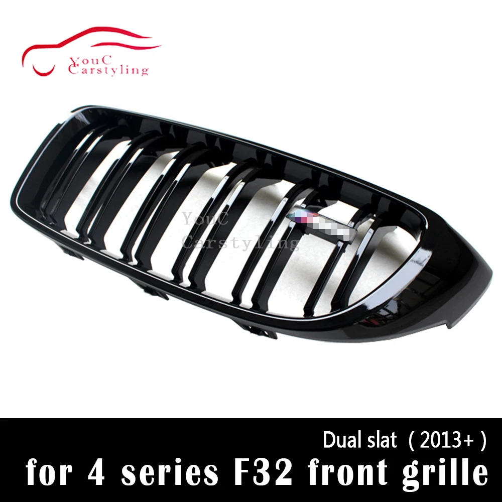 Передняя решетка для BMW 4 серии F32 F33 F36 M3 F82 M4 F83 2014 + 428i 435i | Автомобили и мотоциклы