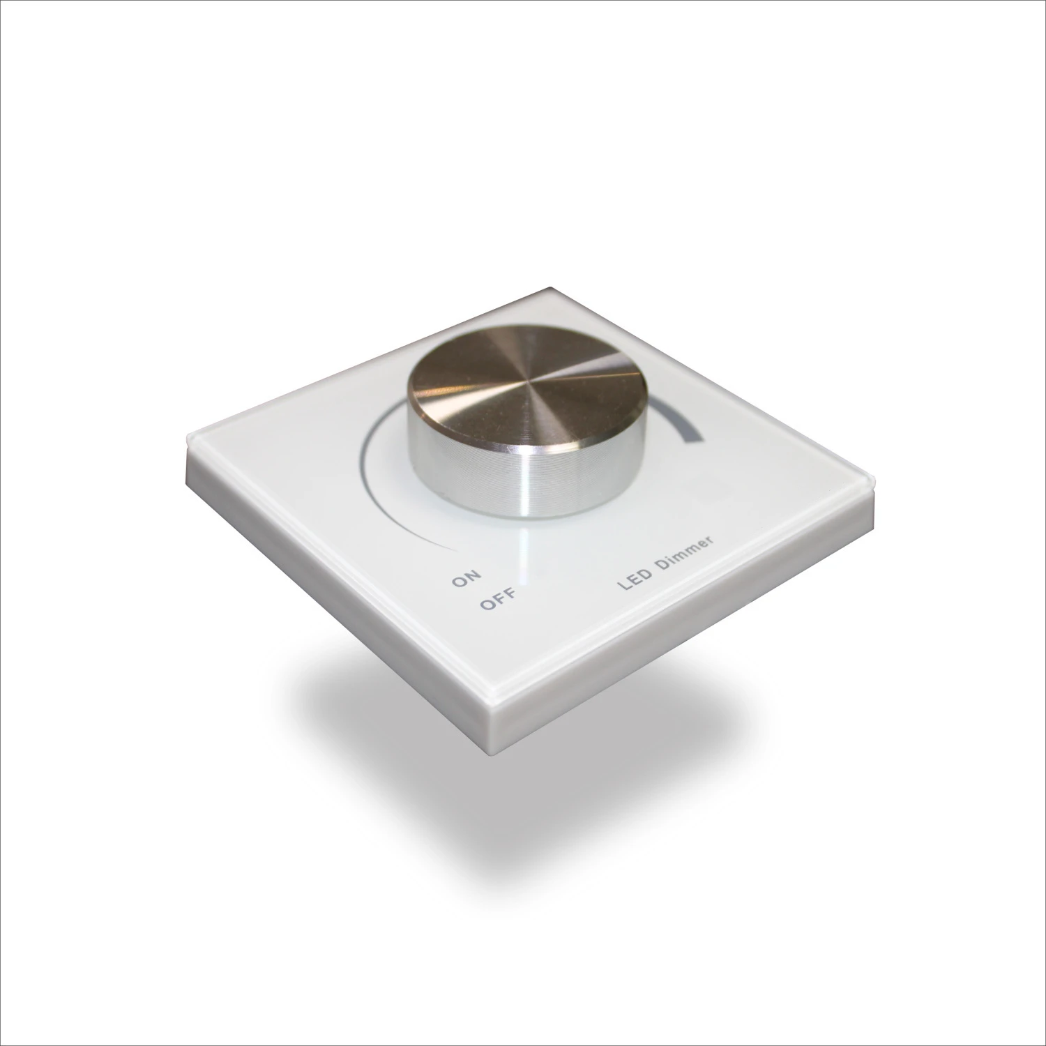 

Glass Panel Single Firewire 200-250VAC LED Triac Knob Dimming Leding Edge Dimmer