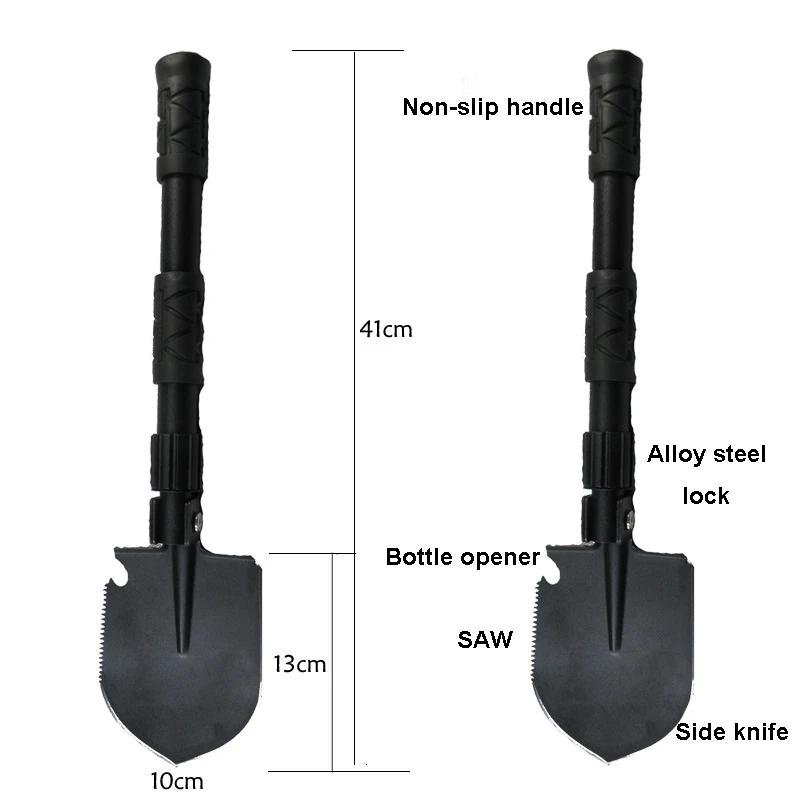 Мини садовые лопаты для кемпинга многофункциональная китайская Военная