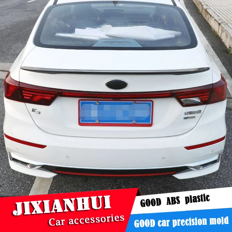 Спойлер для Kia Forte 2019 2020 K3 спойлер из TF АБС пластика цветной задний