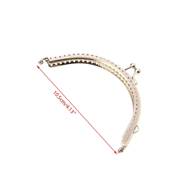 

1PC Metal Frame Kiss Clasp Arch For Purse Bag Accessories DIY Craft 10.5cm
