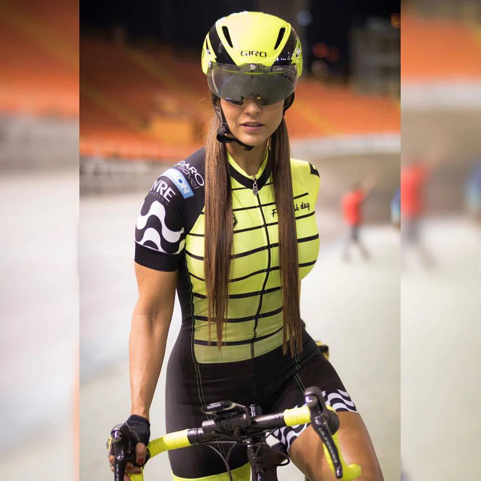 skinsuits 12 Frenesi colombia триатлонный костюм цельный велосипедные костюмы женские с коротким рукавом велокостюм комбинезон Ropa Ciclismo набор гель - Цвет: skinsuits 12