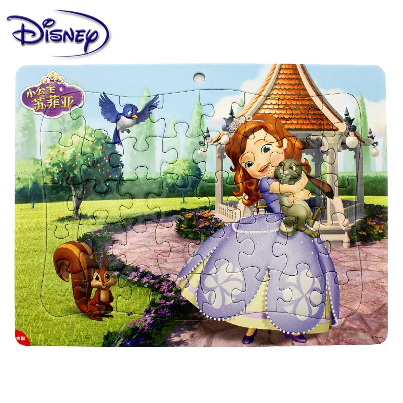 Disney развивающие игрушки головоломки с Винни пухом для м/ф Пуха и Микки Маус