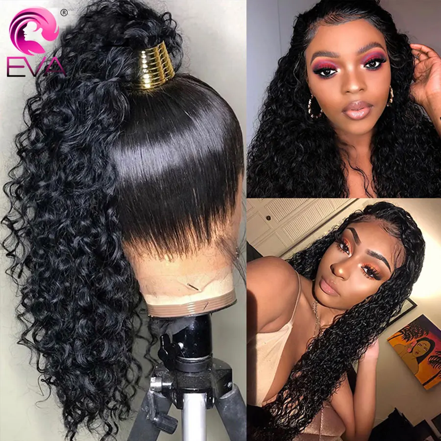 Монгольские курчавые вьющиеся парики для женщин плотность 180% 360 передний парик