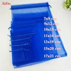 2550 шт. тюлевые сумки из органзы, прозрачные марлевые мешки для украшений, упаковочные мешки из органзы для свадьбы, рождественского подарка, 5z