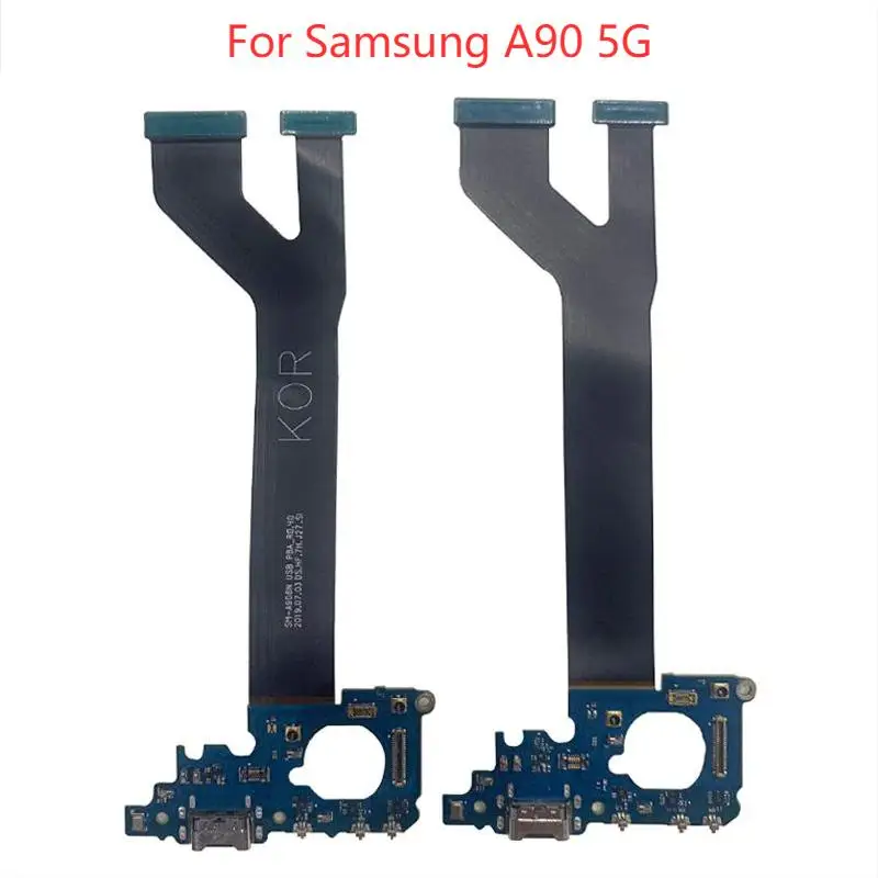

For Samsung A90 5G A908B A908N replacement parts USB charging port cable connector Dock Flex cable