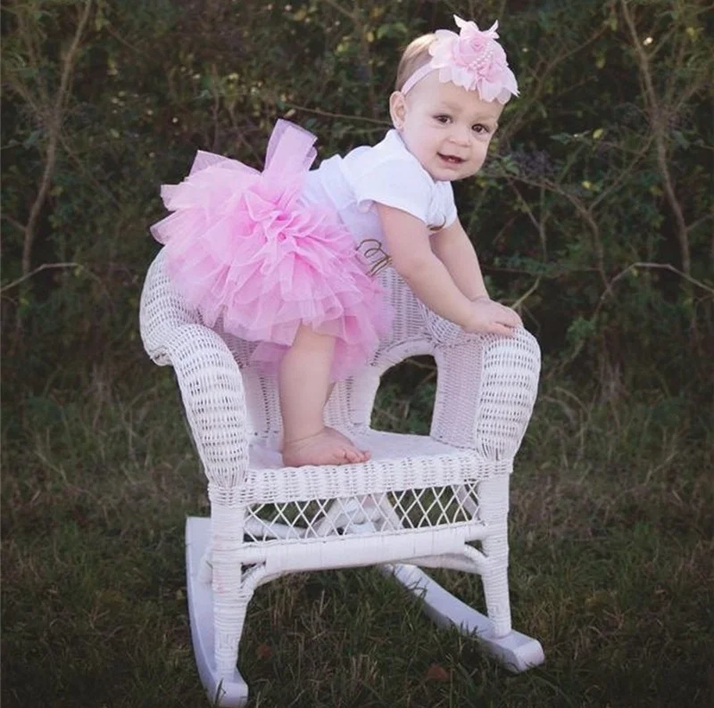 Летнее платье для маленьких девочек комплекты одежды первого дня рождения с