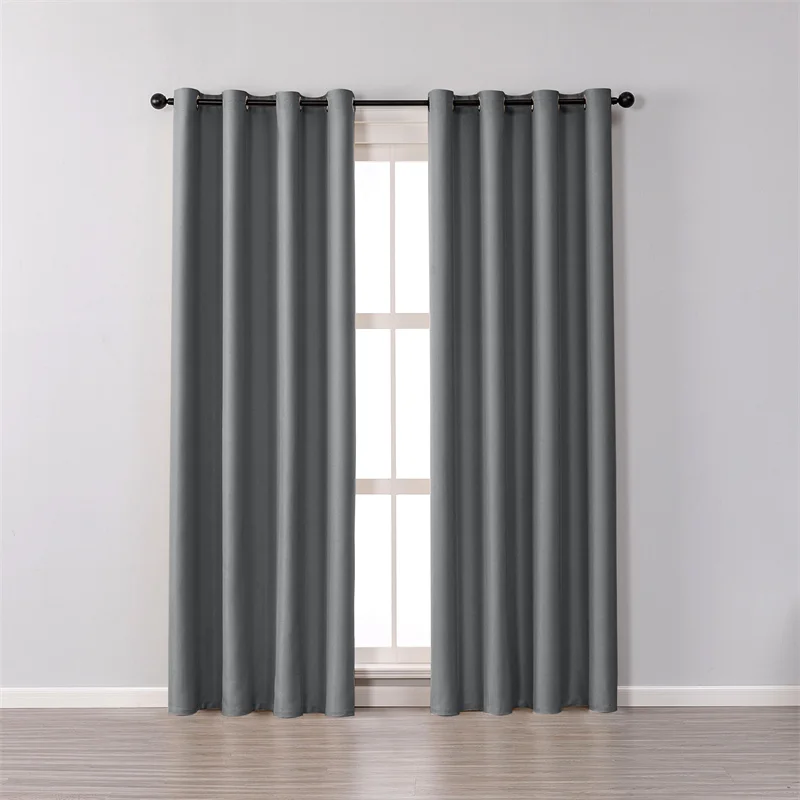 bileehome modern blackout curtains for bedroom curtains for living room kitchen thermal insulated window treatment home decor free global shipping